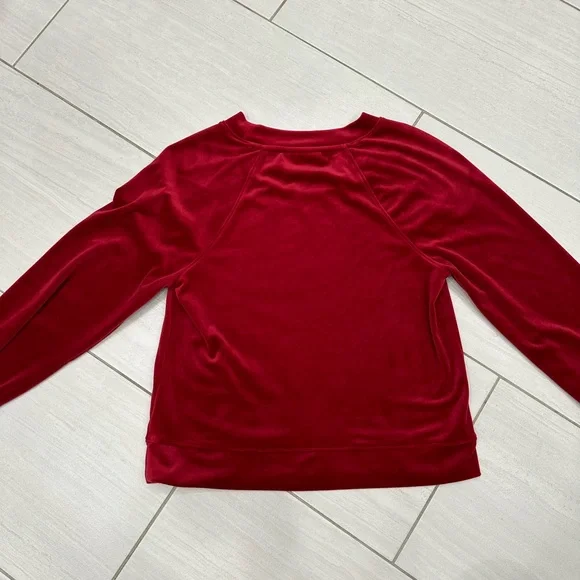 Red Velvet Anthropologie Sweater - Picture 5 of 6
